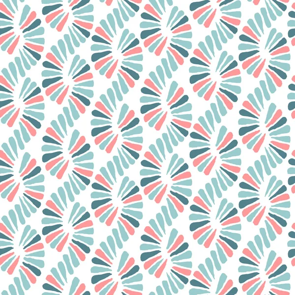 Abstracto sin costura vector naturaleza cinta pigtail retro patrón — Foto de stock gratis