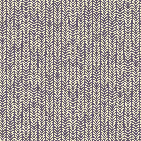 Abstracto sin costura vector naturaleza cinta chevron amarillo y lila patrón — Vector de stock