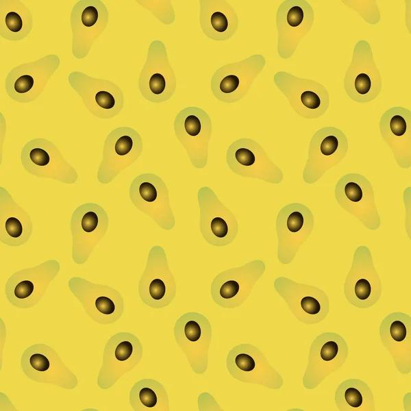 Απρόσκοπτη διάνυσμα αφηρημένη διαβάθμισης αβοκάντο κίτρινο μοτίβο — Διανυσματικό Αρχείο