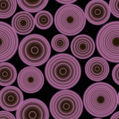 Sorunsuz vektör degrade pembe desen yuvarlar