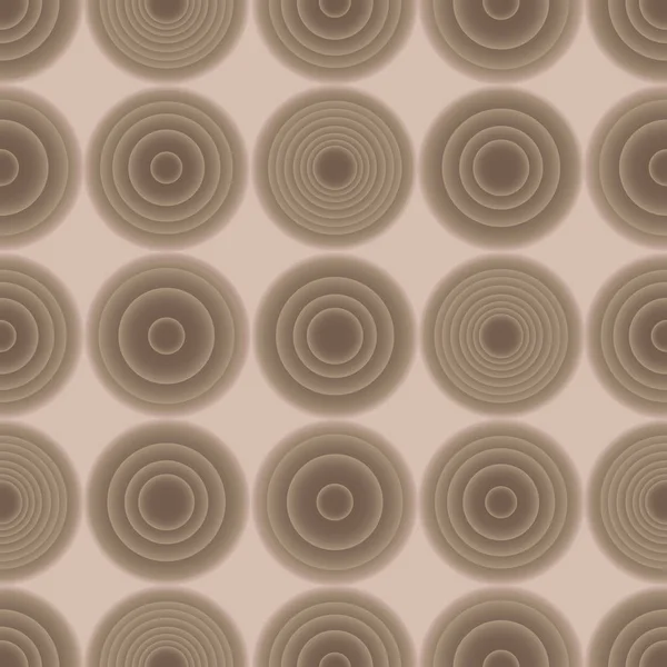 Gradient vectoriel sans couture ronde motif beige — Image vectorielle