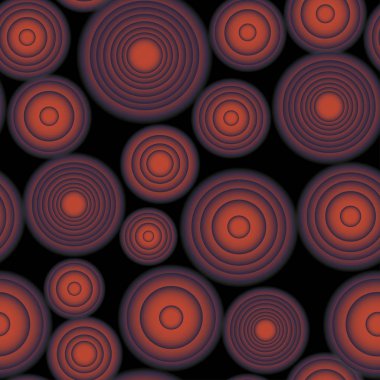 Kırmızı model sorunsuz vektör degrade yuvarlar