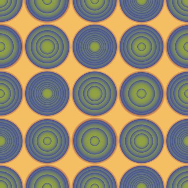 Sorunsuz vektör degrade sarı desen yuvarlar