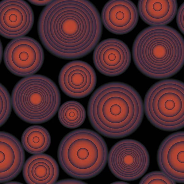 Kırmızı model sorunsuz vektör degrade yuvarlar