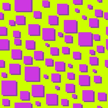 Kareler soyut 80s sorunsuz vektör desen