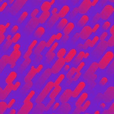 Mercan soyut degrade canlı çizgiler ve noktalar seamless modeli