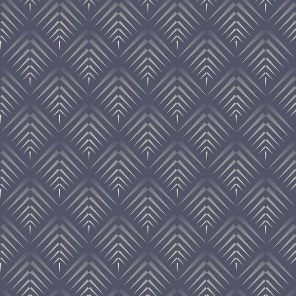 Cône abstrait vecteur vibrant motif sans couture bleu foncé — Image vectorielle