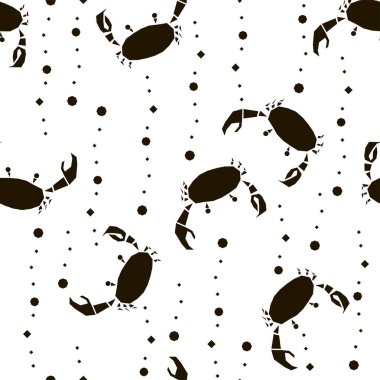 Yengeçler ve kabarcıklar ile kağıt uygulaması