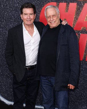 Amerikalı aktör Charlie Sheen ve Amerikalı film yapımcısı Netflix 'in' Amerikan aktör Charlie Sheen 'in birinci sezonunun Los Angeles Premiere' ine 4 Eylül 2025 'te Hollywood, Los Angeles, Kaliforniya, ABD' de Netflix Tudum Theater 'da geldiler..