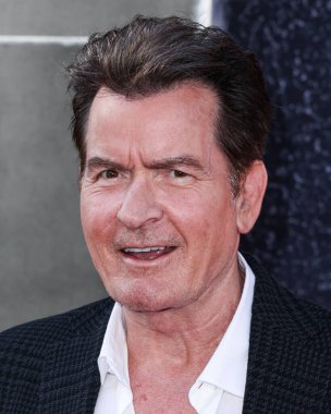 Amerikalı aktör Charlie Sheen, Netflix 'in namı diğer Amerikalı aktör Charlie Sheen' in 4 Eylül 2025 'te Hollywood, Los Angeles, Kaliforniya' da düzenlenen Netflix Tudum Theater 1..