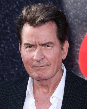 Amerikalı aktör Charlie Sheen, Netflix 'in namı diğer Amerikalı aktör Charlie Sheen' in 4 Eylül 2025 'te Hollywood, Los Angeles, Kaliforniya' da düzenlenen Netflix Tudum Theater 1..