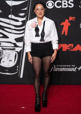 Ashley Yi, 7 Eylül 2025 'te UBS Arena' da düzenlenen 2025 MTV Video Müzik Ödülleri 'ne ulaştı..