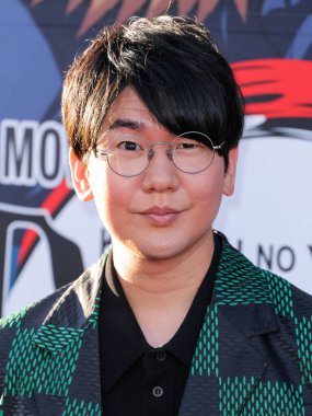 Japon ses sanatçısı Natsuki Hanae, 9 Eylül 2025 'te Hollywood, Los Angeles, Kaliforniya, ABD' de bulunan TCL Çin Tiyatrosu IMAX 'ta düzenlenen Los Angeles Crunchyroll' un 