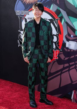 Japon ses sanatçısı Natsuki Hanae, 9 Eylül 2025 'te Hollywood, Los Angeles, Kaliforniya, ABD' de bulunan TCL Çin Tiyatrosu IMAX 'ta düzenlenen Los Angeles Crunchyroll' un 