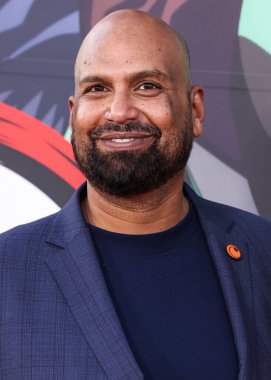 Crunchyroll Başkanı Rahul Purini, 9 Eylül 2025 'te Hollywood, Los Angeles, Kaliforniya, ABD' de bulunan TCL Çin Tiyatrosu IMAX 'ta düzenlenen Crunchyroll' un 'İblis Avcısı: Kimetsu No Yaiba Sonsuzluk Şatosu' nun Los Angeles prömiyerine geldi.