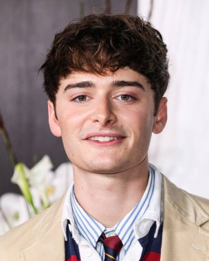 Kanadalı-Amerikalı aktör ve girişimci Noah Schnapp, 9 Eylül 2025 'te Hollywood, Los Angeles, Kaliforniya, ABD' de The Lot 'ta düzenlenen 30. Yıldönümü Süt Bıyığı Kutlamasına geldi..      