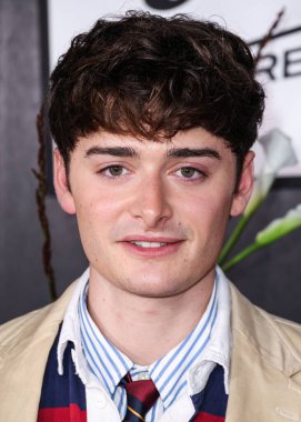 Kanadalı-Amerikalı aktör ve girişimci Noah Schnapp, 9 Eylül 2025 'te Hollywood, Los Angeles, Kaliforniya, ABD' de The Lot 'ta düzenlenen 30. Yıldönümü Süt Bıyığı Kutlamasına geldi..      