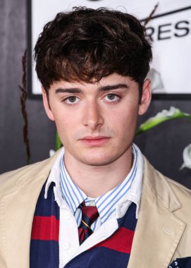 Kanadalı-Amerikalı aktör ve girişimci Noah Schnapp, 9 Eylül 2025 'te Hollywood, Los Angeles, Kaliforniya, ABD' de The Lot 'ta düzenlenen 30. Yıldönümü Süt Bıyığı Kutlamasına geldi..      