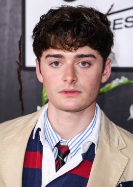 Kanadalı-Amerikalı aktör ve girişimci Noah Schnapp, 9 Eylül 2025 'te Hollywood, Los Angeles, Kaliforniya, ABD' de The Lot 'ta düzenlenen 30. Yıldönümü Süt Bıyığı Kutlamasına geldi..      