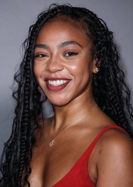 Amerikalı aktris Priah Ferguson, 9 Eylül 2025 'te Hollywood, Los Angeles, Kaliforniya, ABD' de The Lot 'ta düzenlenen 30. Yıldönümü Süt Bıyığı Kutlaması' na geldi..      