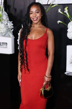 Amerikalı aktris Priah Ferguson, 9 Eylül 2025 'te Hollywood, Los Angeles, Kaliforniya, ABD' de The Lot 'ta düzenlenen 30. Yıldönümü Süt Bıyığı Kutlaması' na geldi..      