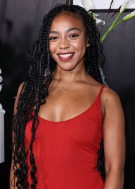 Amerikalı aktris Priah Ferguson, 9 Eylül 2025 'te Hollywood, Los Angeles, Kaliforniya, ABD' de The Lot 'ta düzenlenen 30. Yıldönümü Süt Bıyığı Kutlaması' na geldi..      