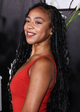 Amerikalı aktris Priah Ferguson, 9 Eylül 2025 'te Hollywood, Los Angeles, Kaliforniya, ABD' de The Lot 'ta düzenlenen 30. Yıldönümü Süt Bıyığı Kutlaması' na geldi..      