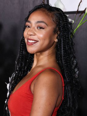 Amerikalı aktris Priah Ferguson, 9 Eylül 2025 'te Hollywood, Los Angeles, Kaliforniya, ABD' de The Lot 'ta düzenlenen 30. Yıldönümü Süt Bıyığı Kutlaması' na geldi..      