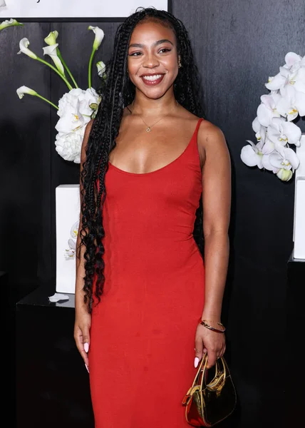 Amerikalı aktris Priah Ferguson, 9 Eylül 2025 'te Hollywood, Los Angeles, Kaliforniya, ABD' de The Lot 'ta düzenlenen 30. Yıldönümü Süt Bıyığı Kutlaması' na geldi..      