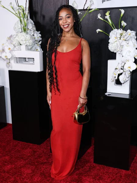 Amerikalı aktris Priah Ferguson, 9 Eylül 2025 'te Hollywood, Los Angeles, Kaliforniya, ABD' de The Lot 'ta düzenlenen 30. Yıldönümü Süt Bıyığı Kutlaması' na geldi..      