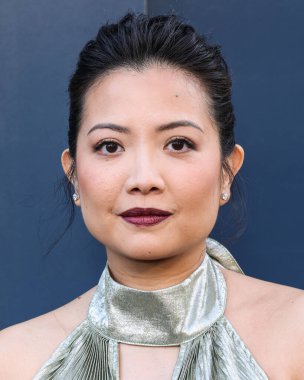 Aktris Kristin Villanueva, Warner Bros. Television Group 'un 13 Eylül 2025' te Spago 'da düzenlenen 77. Primetime Emmy Ödülleri Adayları Kutlamasına katıldı..        