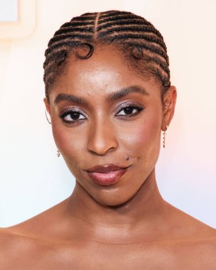 Jessica Williams, 14 Eylül 2025 'te Ysabel' de düzenlenen Apple TV + 77. Geleneksel Primetime Emmy Ödülleri Partisi 'ne geldi..        