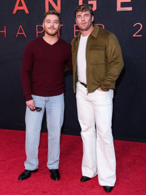 Froy Gutierrez ve Zane Phillips, 16 Eylül 2025 'te ABD' nin Century City, Los Angeles, Kaliforniya, ABD 'de düzenlenen AMC Century City 15.. 