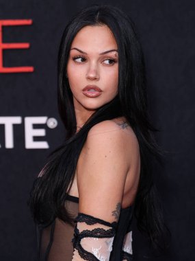 Amerikalı şarkıcı ve söz yazarı Maggie Lindemann (Margaret Elizabeth Lindemann) 16 Eylül 2025 'te Century City, Los Angeles' ta bulunan AMC Century City 'de düzenlenen Lionsgate' in 
