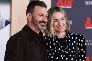  Disney 'in ABC' si Jimmy Kimmel Live 'ı çekiyor! 17 Eylül 2025 Çarşamba, FCC başkanı sunucunun Charlie Kirk 'ün yorumlarını eleştirdikten sonra. WESTWOOD, LOS ANGELES, CALIFORNIA, ABD - 27 Mart: Amerikalı televizyon sunucusu ve komedyen Jimmy Kimmel 