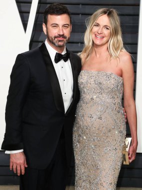  Disney 'in ABC' si Jimmy Kimmel Live 'ı çekiyor! 17 Eylül 2025 Çarşamba, FCC başkanı sunucunun Charlie Kirk 'ün yorumlarını eleştirdikten sonra. BEVERLY HILLS, LOS ANGELES, CALIFORNIA, ABD - 26 Şubat: Amerikalı televizyon sunucusu ve komedyen Jimmy Kimmel