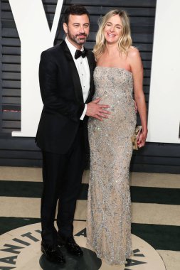  Disney 'in ABC' si Jimmy Kimmel Live 'ı çekiyor! 17 Eylül 2025 Çarşamba, FCC başkanı sunucunun Charlie Kirk 'ün yorumlarını eleştirdikten sonra. BEVERLY HILLS, LOS ANGELES, CALIFORNIA, ABD - 26 Şubat: Amerikalı televizyon sunucusu ve komedyen Jimmy Kimmel