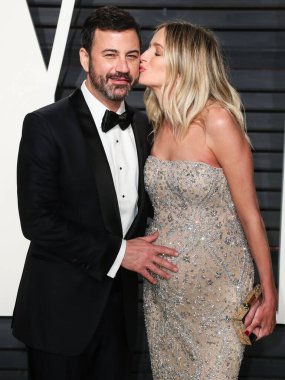  Disney 'in ABC' si Jimmy Kimmel Live 'ı çekiyor! 17 Eylül 2025 Çarşamba, FCC başkanı sunucunun Charlie Kirk 'ün yorumlarını eleştirdikten sonra. BEVERLY HILLS, LOS ANGELES, CALIFORNIA, ABD - 26 Şubat: Amerikalı televizyon sunucusu ve komedyen Jimmy Kimmel