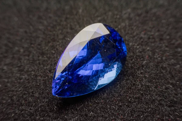 宝飾品 青い宝石 ジェムス トーン — ストック写真