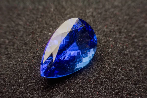 Bijoux Gemmes Gemmes Bleues Pierres Précieuses — Photo