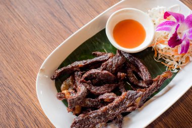 kızarmış kurutulmuş sığır eti, Tay gıda
