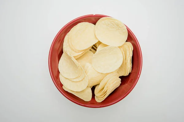 Crispy Potato Chips Potato Fried — Stock Photo, Image