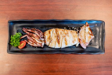 Kalamar Teriyaki, Japonya gıda