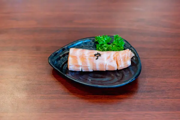 Somon Toro Sashimi Japonya Gıda — Stok fotoğraf