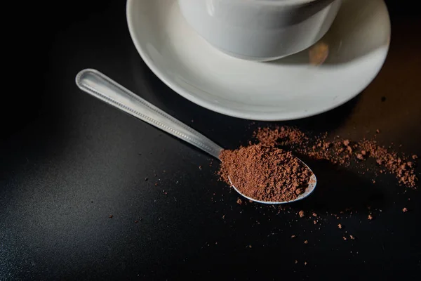 Объясняемое Соотношение Горячего Кофе — стоковое фото