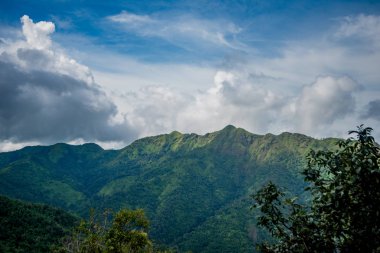 Güzel doğa manzara, Kanchanaburi, Tayland görüntülemek