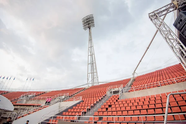 Spotlight Stadion Ljus Dörren — Stockfoto