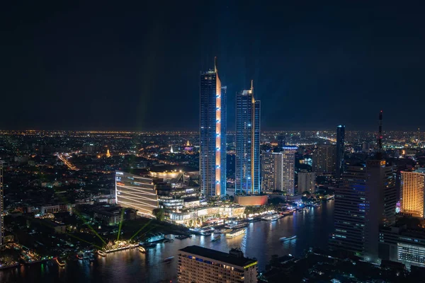 Cityscape Iconsiam Bangkoku Tajlandia — Zdjęcie stockowe