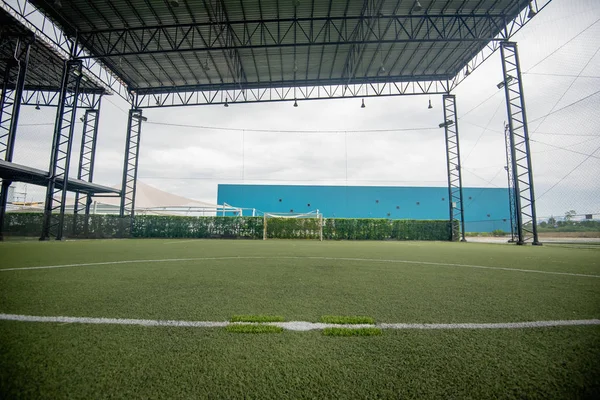 Campo de futebol ou campo de futebol — Fotografia de Stock