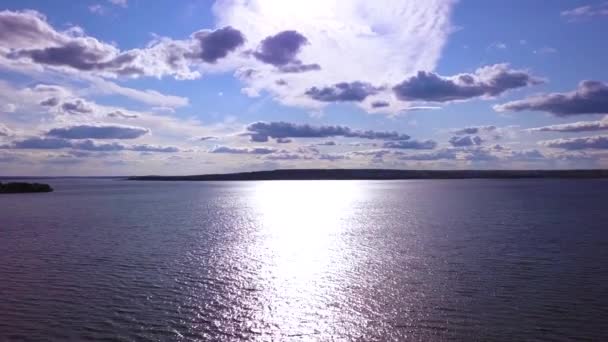 Widok Zatokę Fińską Panoramy — Wideo stockowe